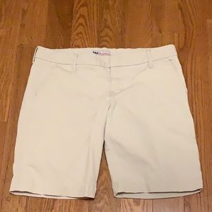 Khaki Bermuda shorts